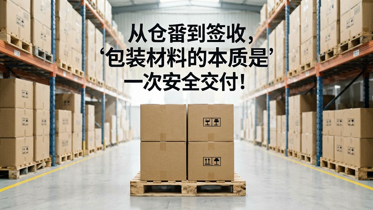 从仓库到签收，包装材料的本质是一次安全交付